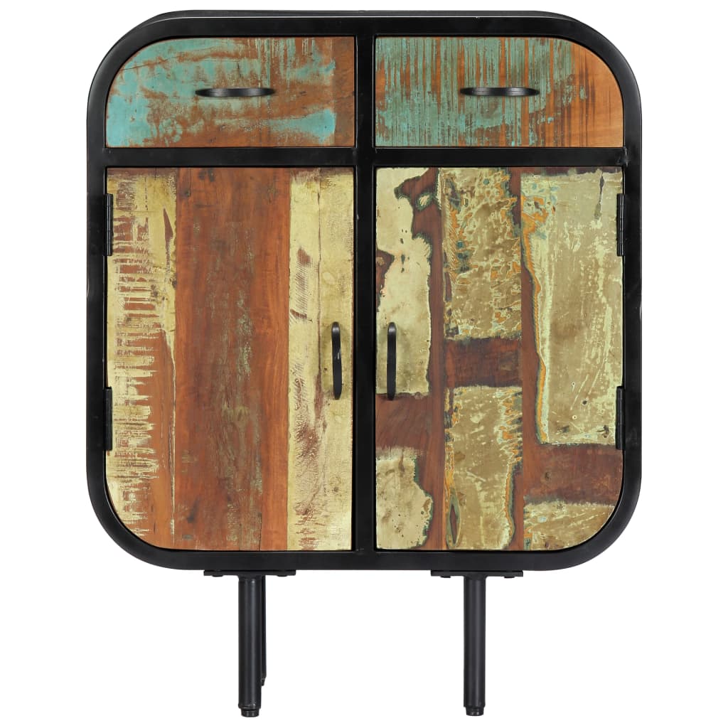 Sideboard 60x30x75 cm solid recycled wood - number 2.