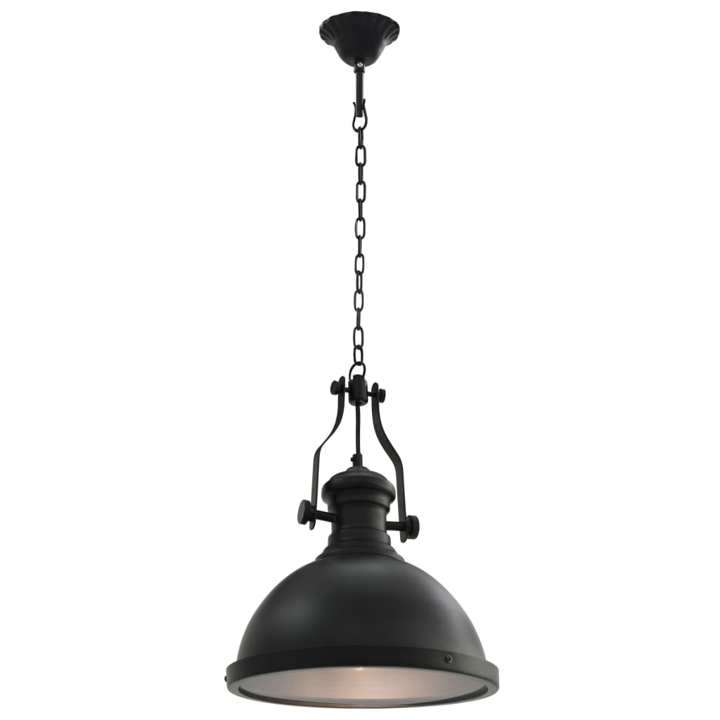 Ceiling lamp round e27 - black, 1 - number 2.