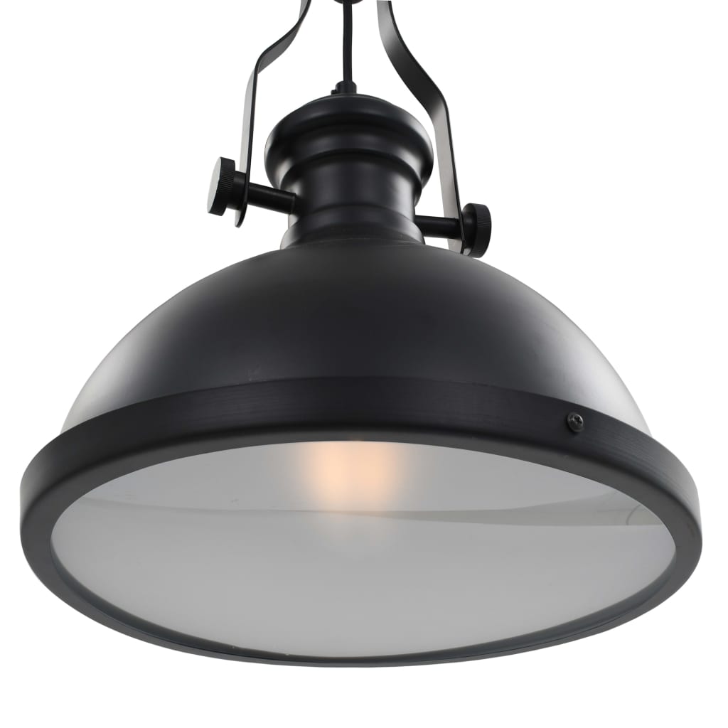 Ceiling lamp round e27 - black, 1 - number 5.