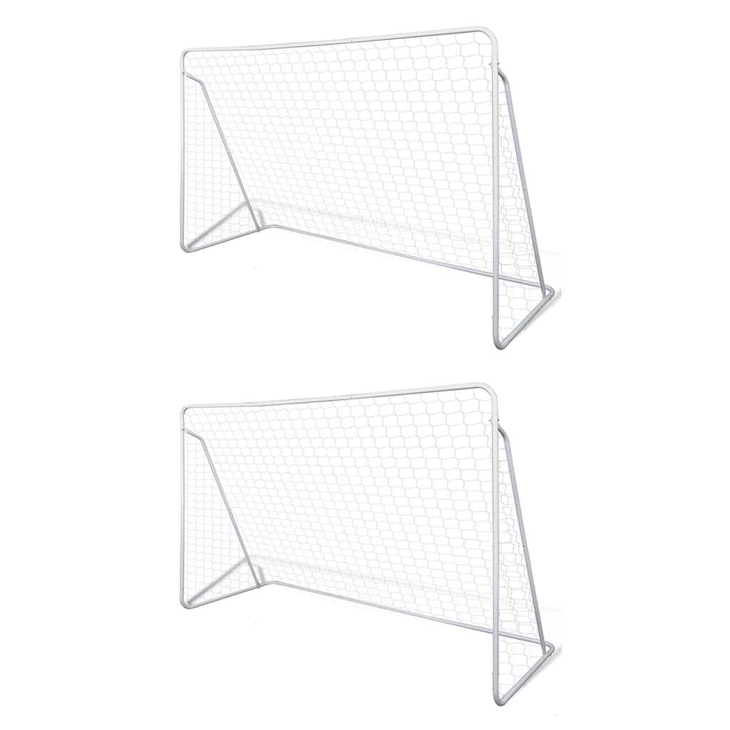 Fodboldmål 2 stk. 240 x 90 x 150 cm - number 1.