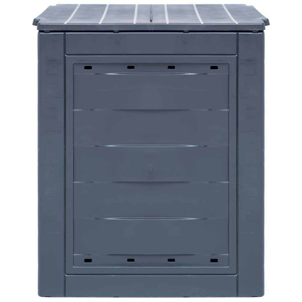 Compost container for the garden 260 l 60 x 60 x 73 cm grey - number 3.