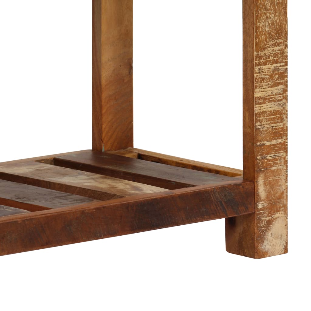 Skænk 120x30x75 cm massivt genbrugstræ - number 7.