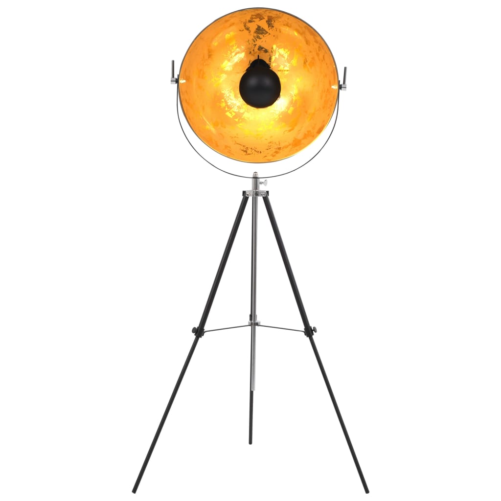 Floor lamp e27 51 cm black and gold - number 2.