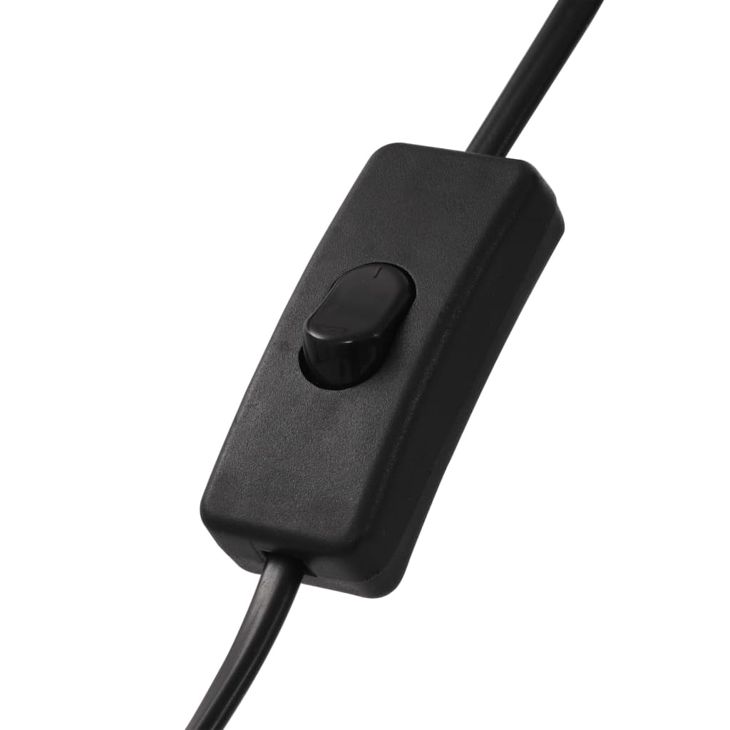 Floor lamp e27 51 cm black and gold - number 6.