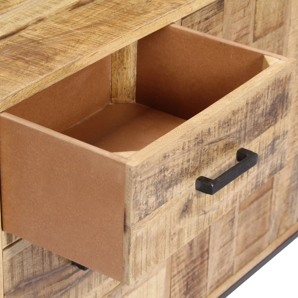 Skænk massivt mangotræ 88 x 30 x 71 cm - number 8.