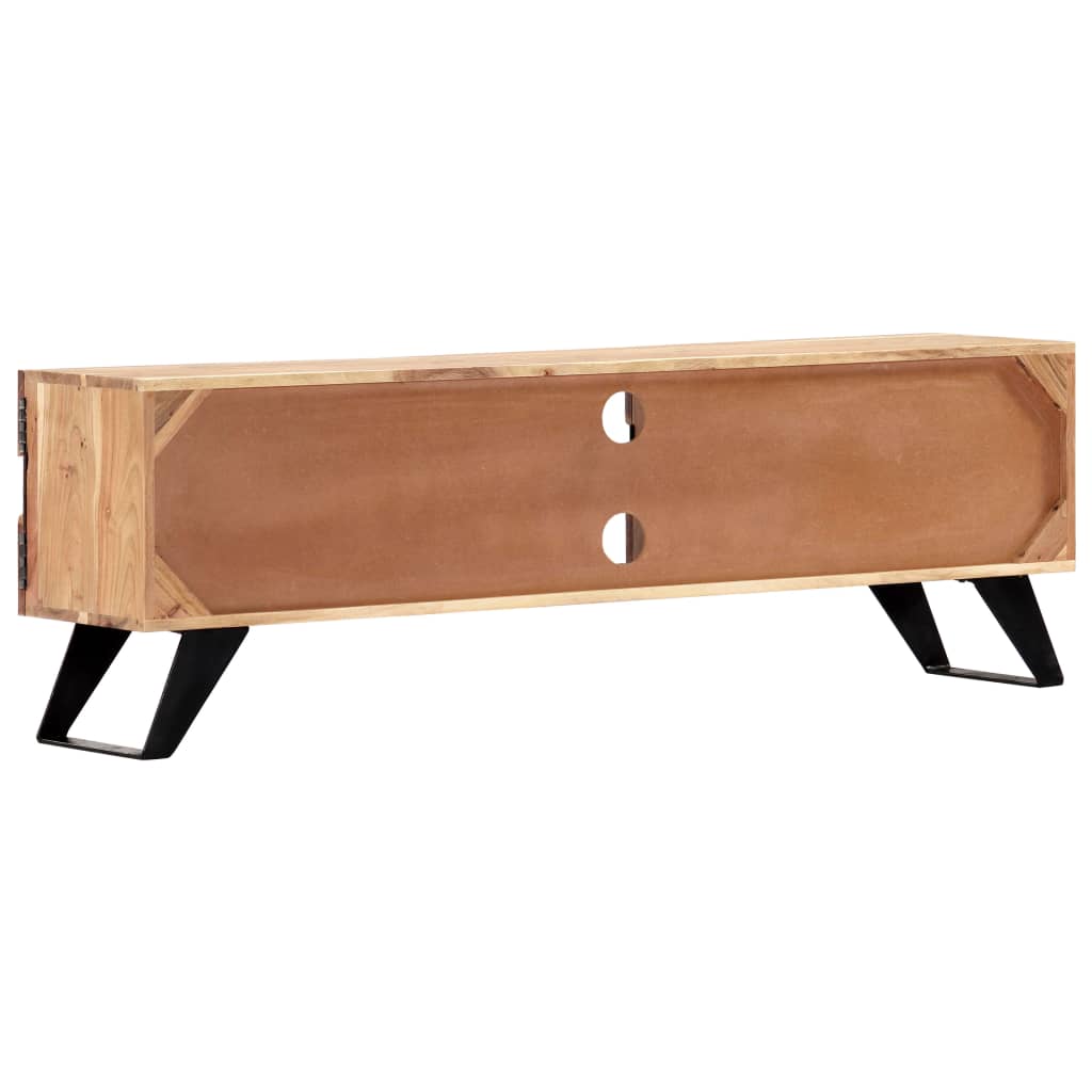 Tv-bord 140x30x45 cm heltre akasietre - number 3.