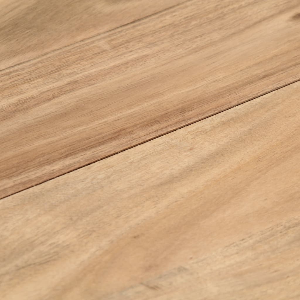 Spisebord 140 x 80 x 76 cm massivt akacietræ - number 6.