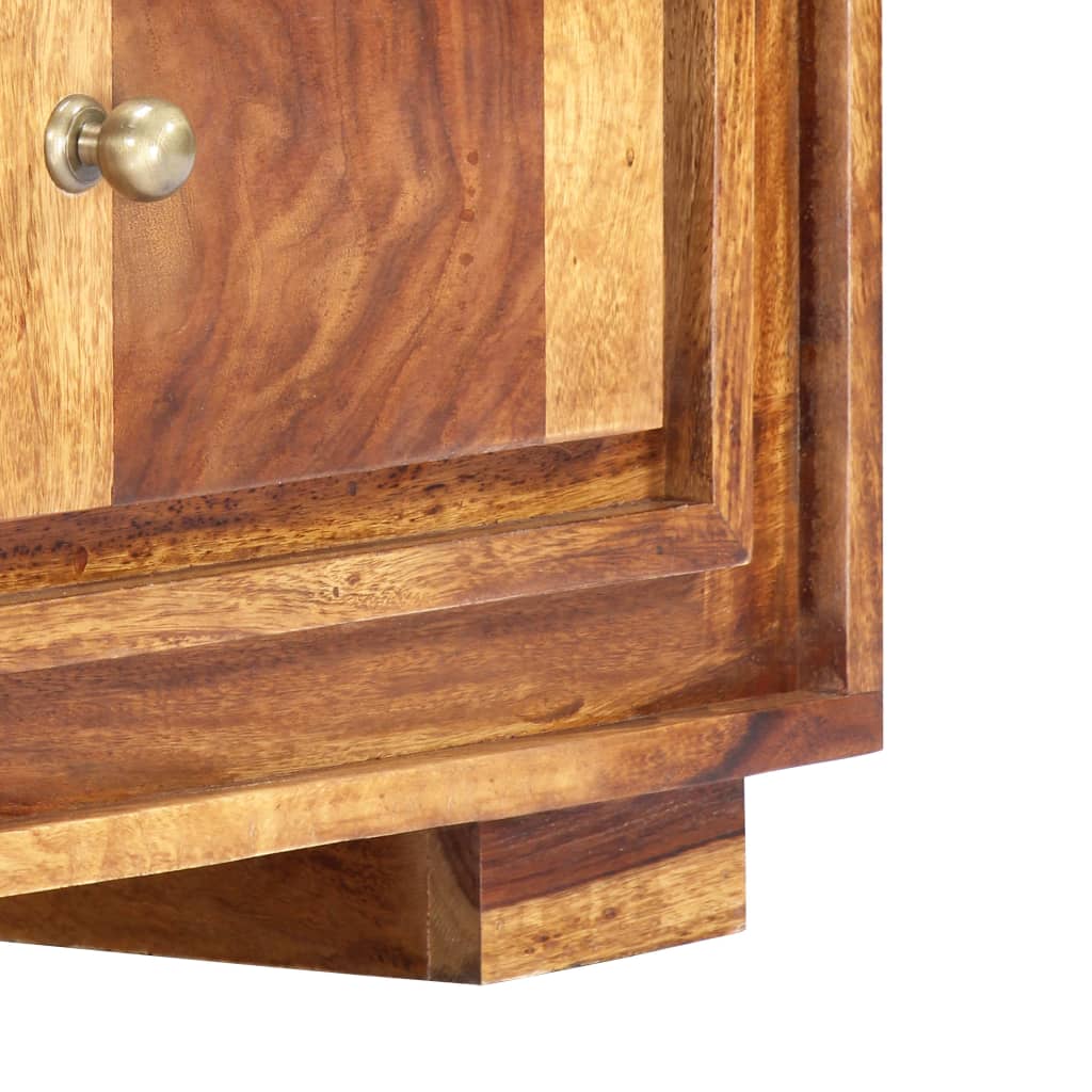 Tv cabinet 118x30x40 cm solid sheesham wood - number 6.