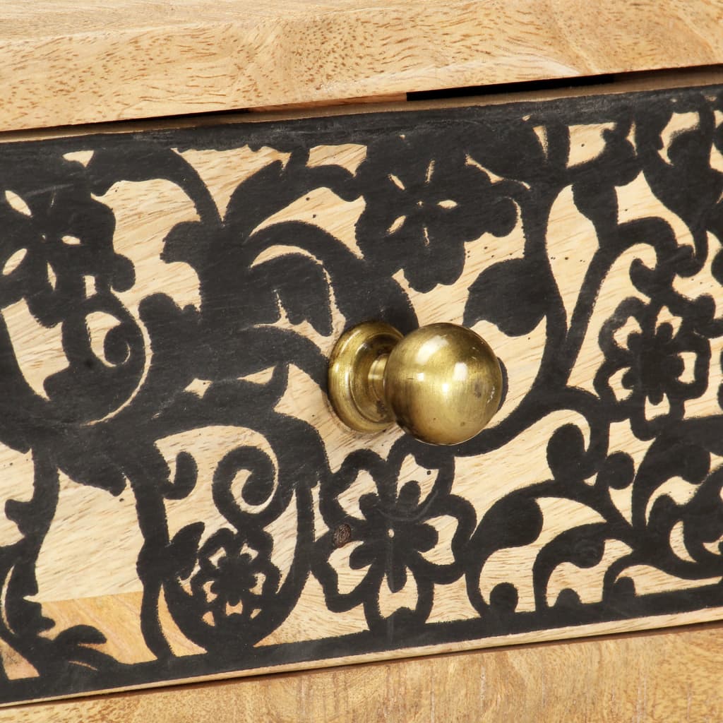 Szafka rtv 100x30x45 cm lite drewno mango - number 7.