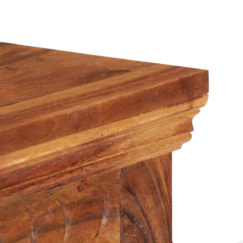 Komoda od punog bagremovog drveta - 63 x 30 x 75 cm, 1 - number 7.