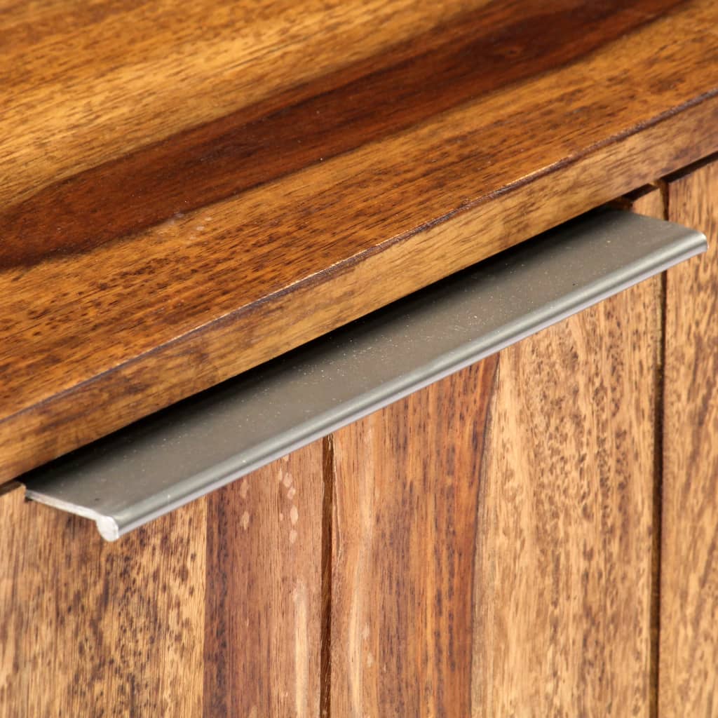 Tv-bord 140x30x40 cm massivt sheesham-tre - number 5.