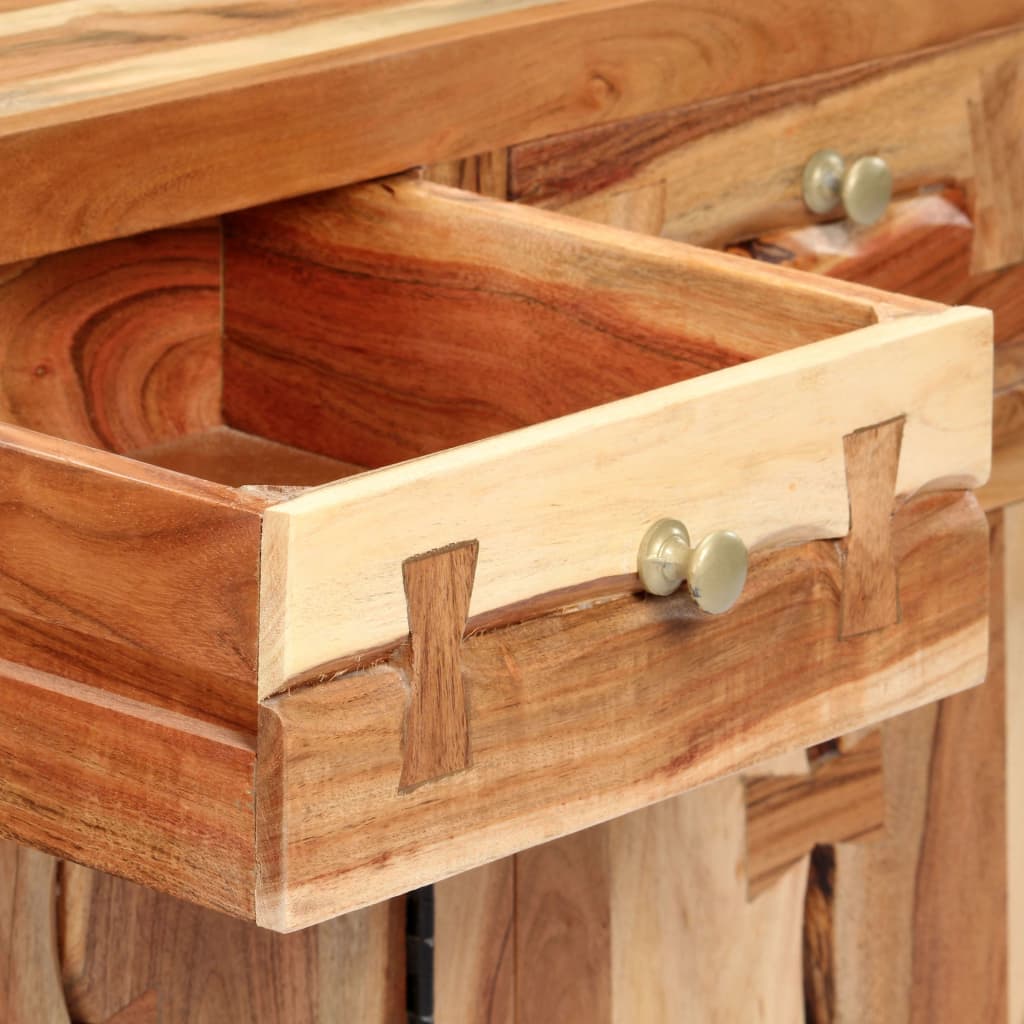 Komoda 120x35x75 cm puno bagremovo drvo - number 6.