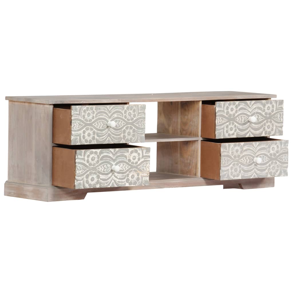 Tv-skap 120x30x40 cm heltre akasietre - number 5.