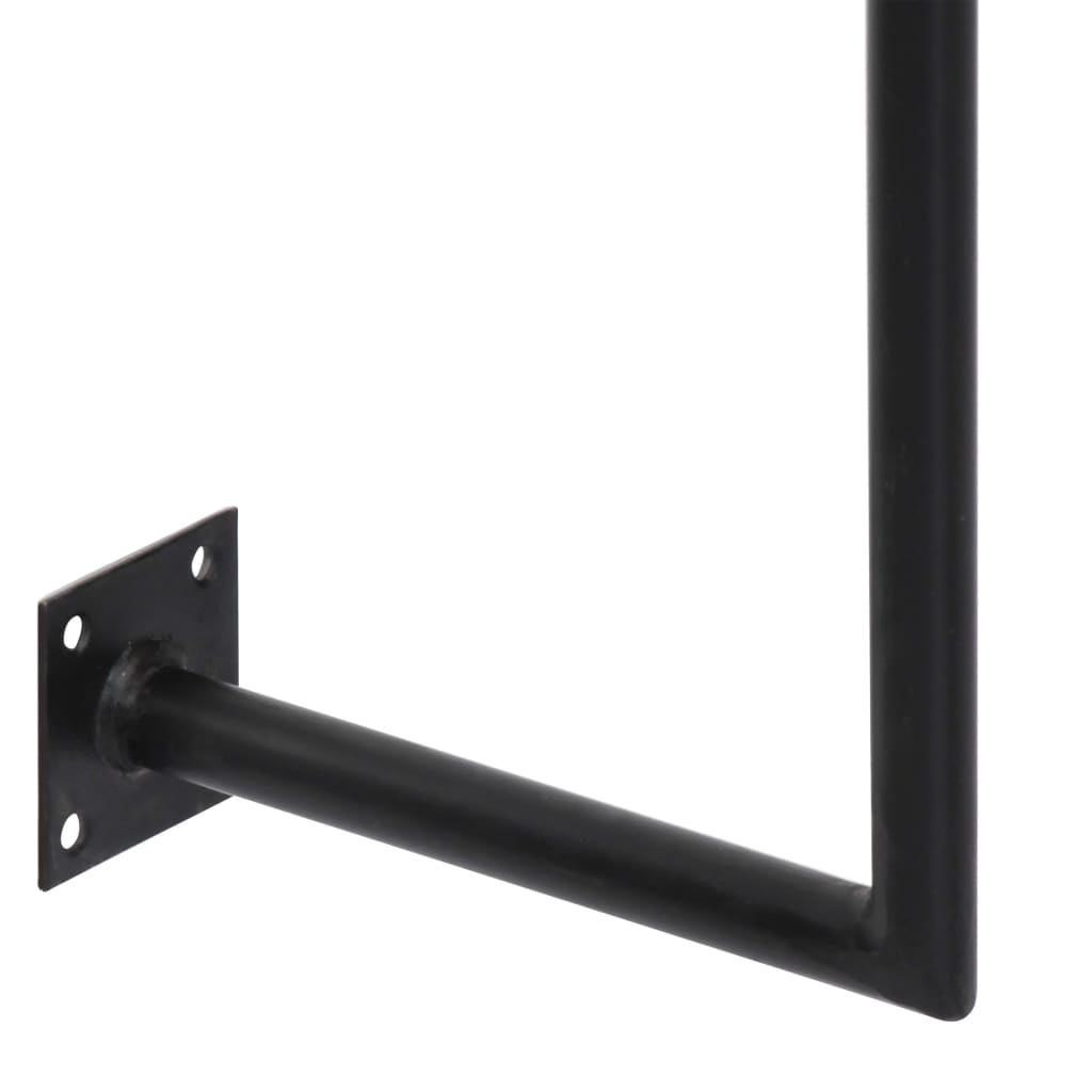 Vegghengt skrivebord heltre akasietre 90 x 40 x 170 cm - number 7.