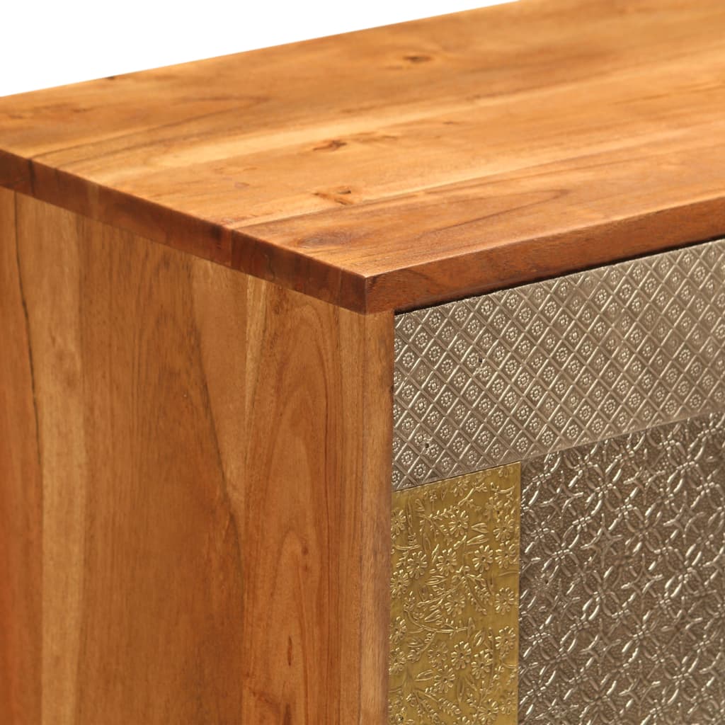 Skænk 80x30x75 cm massivt akacietræ - number 6.