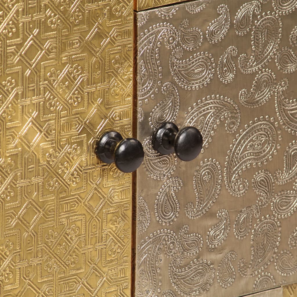 Skænk 80x30x75 cm massivt akacietræ - number 5.