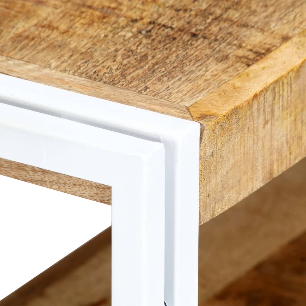 Tv-skap - hvit, 150 x 30 x 40 cm, 1, heltre mangotre - number 5.