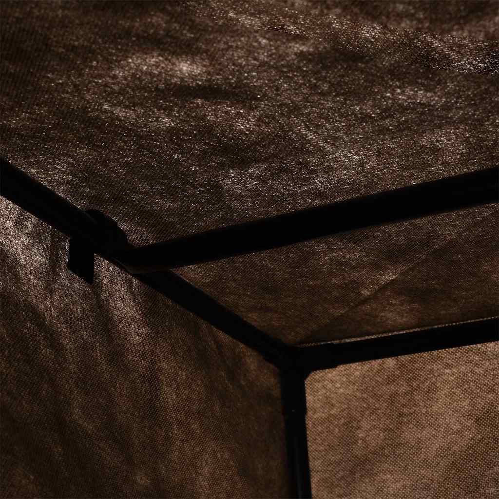 Klædeskab 2 stk. 75 x 50 x 160 cm brun - number 8.