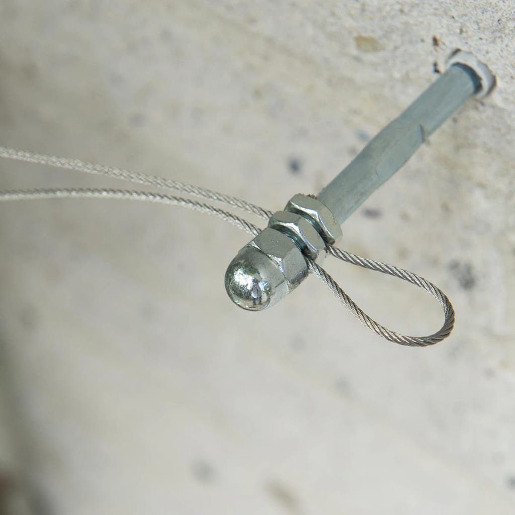 Kit de treillis naturel pour plantes grimpantes 2 pcs. fil d'acier - number 11.