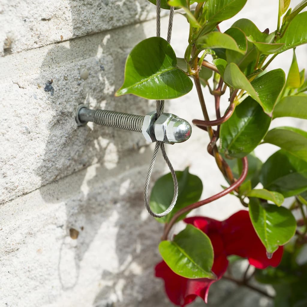 Kit de treillis naturel pour plantes grimpantes 2 pcs. fil d'acier - number 5.