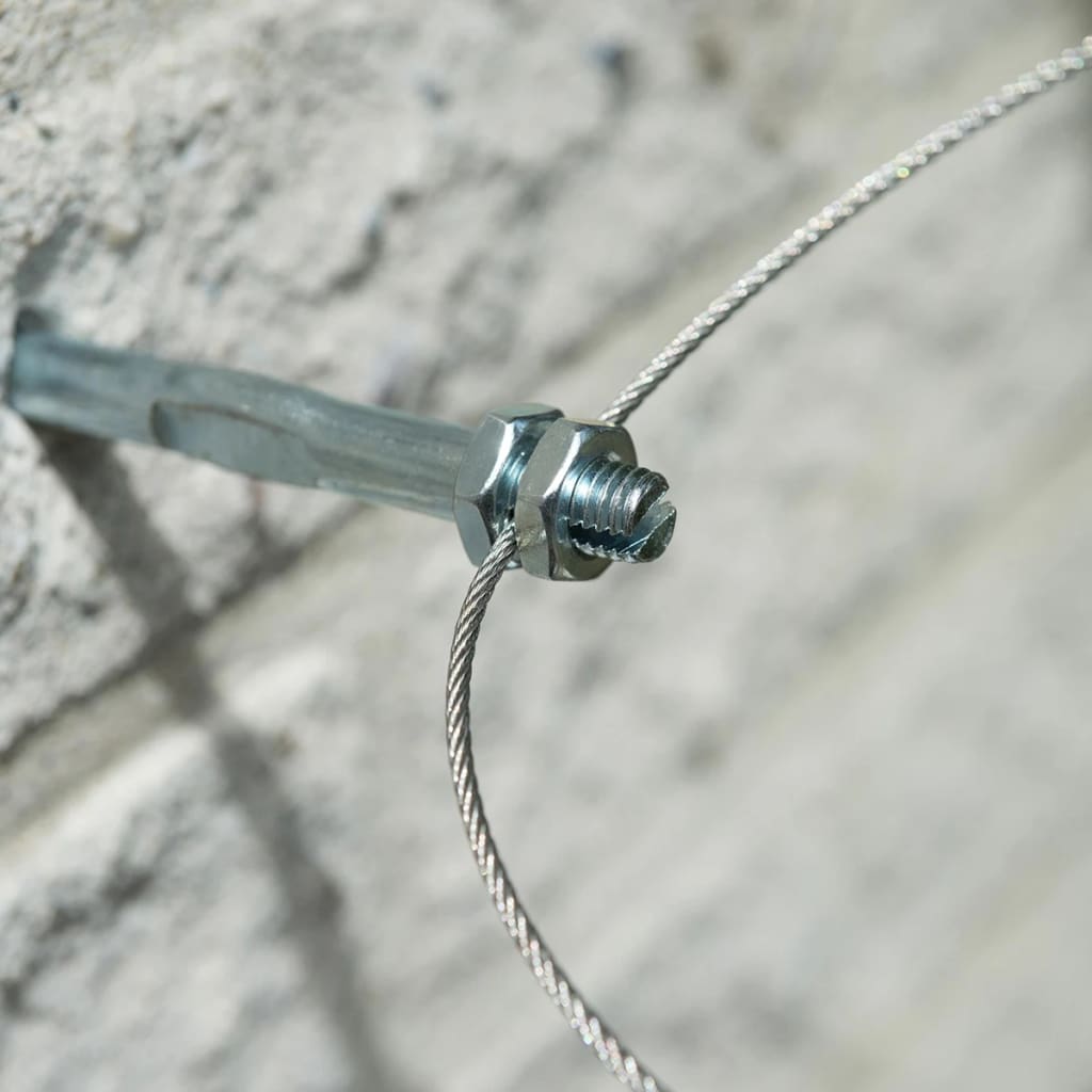 Kit de treillis naturel pour plantes grimpantes 2 pcs. fil d'acier - number 10.