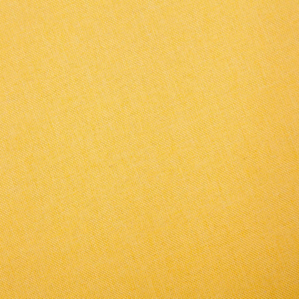 2-personers sofa i stof - gul, 2-sædet - number 7.