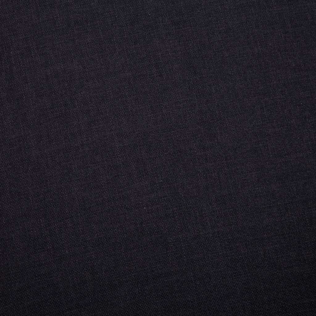 Sofa 3-osobowa w tkaninie - czarna, 3-osobowa - number 7.