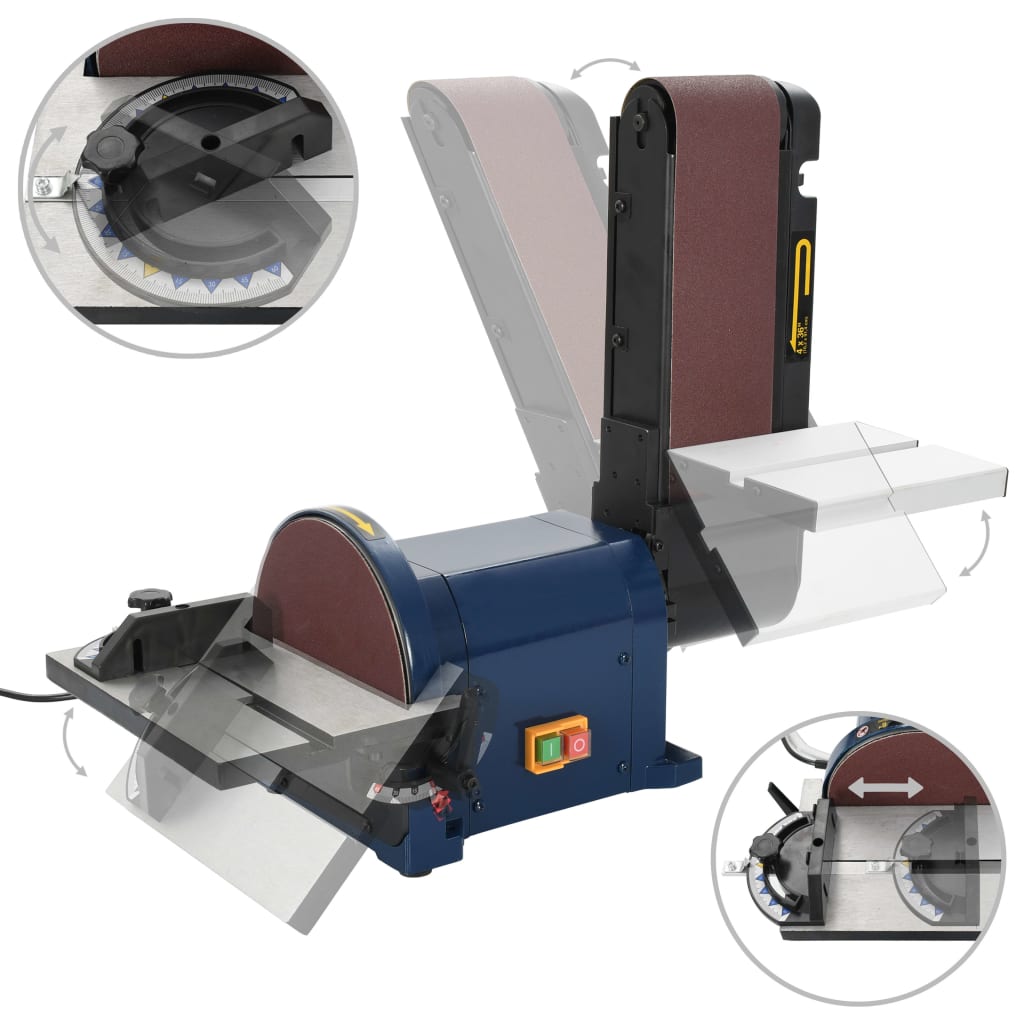 Elektrisk skiv- och bandslip 500 b 200 mm - number 4.