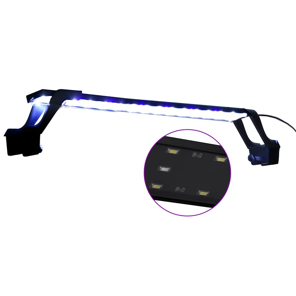 Lampe d'aquarium led avec pinces 55-70 cm bleu et blanc - number 2.