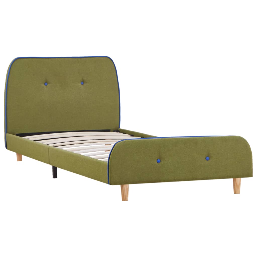 Bed frame fabric - green, 90 x 200 cm - number 2.