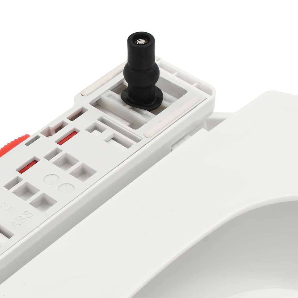 Toalettsits med mjukstängning och snabbkoppling - vit, 47 x 35 cm, 1 - number 9.