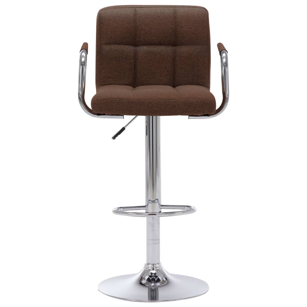 Bar stolice računala. tkanina - smeđa, 2 - number 3.