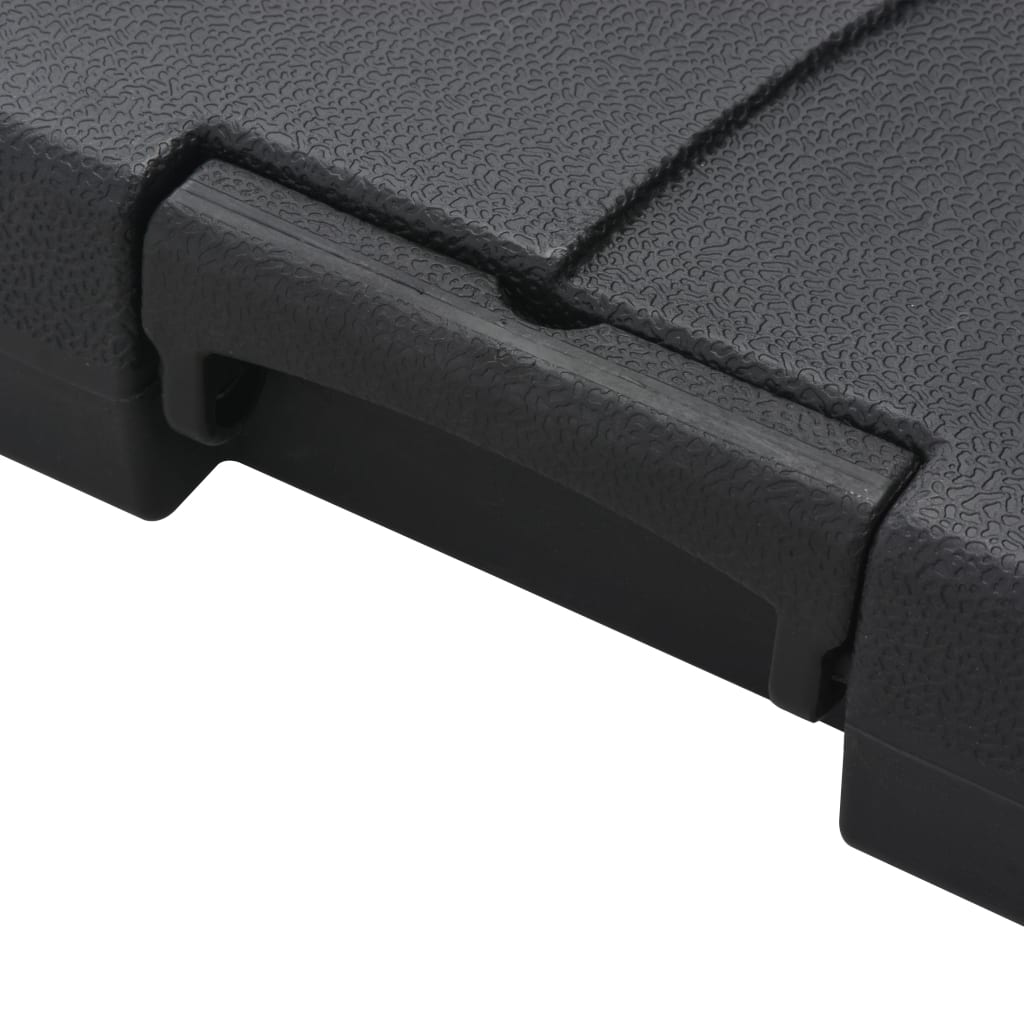 Haveparasol m. transportabel fod - sandfarvet, 3 x 3 m, 1 - number 12.