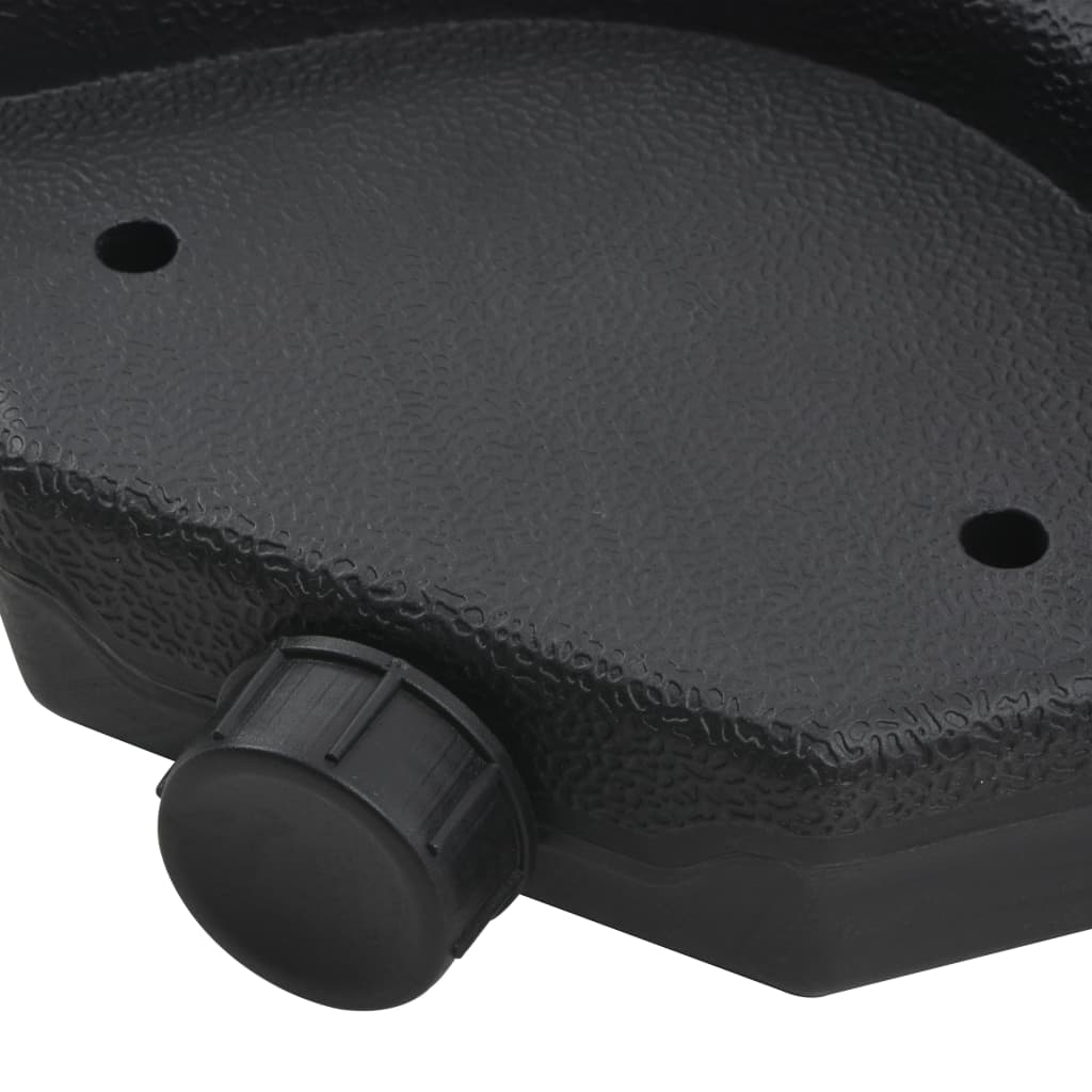 Haveparasol m. transportabel fod antracitgrå - number 11.