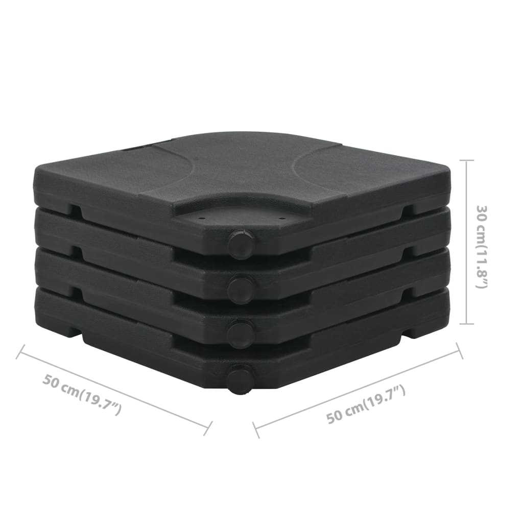 Parasol de jardin avec pied transportable - gris-brun, 1 - number 11.