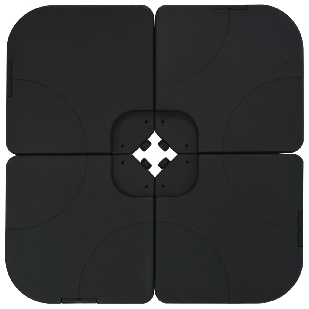 Parasol de jardin avec pied transportable - gris-brun, 1 - number 7.