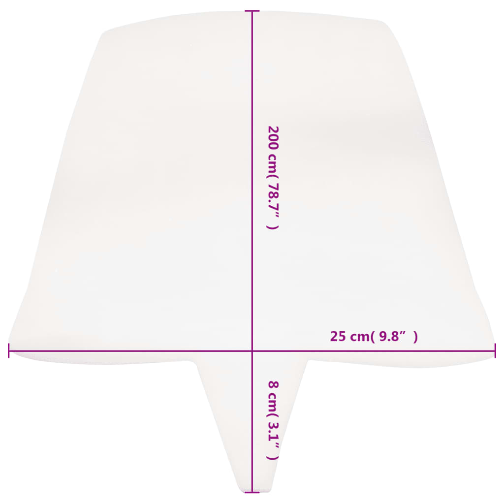 Cadre de lit 25 x 200 cm - number 4.