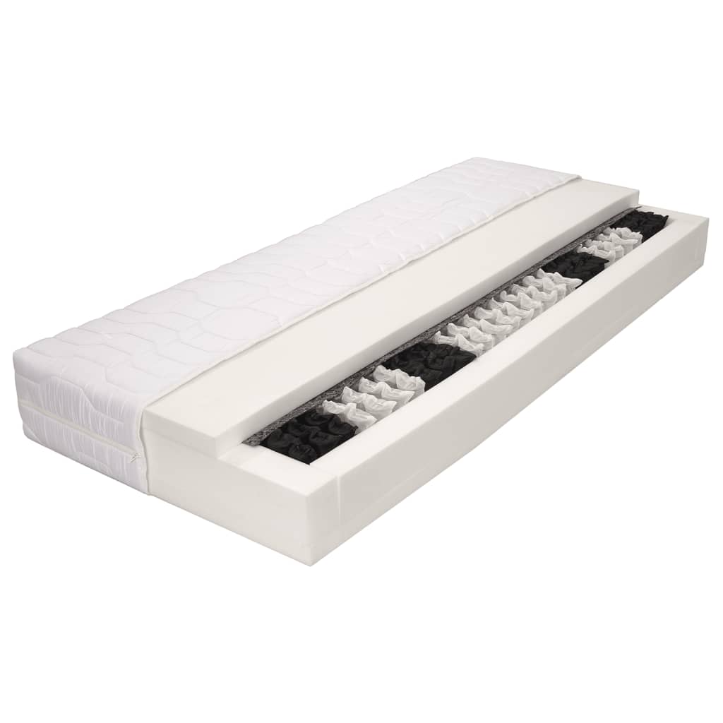 Madras 7 zoner pocketfjedre 20 cm h2 - 90 x 200 cm, 1 - number 3.