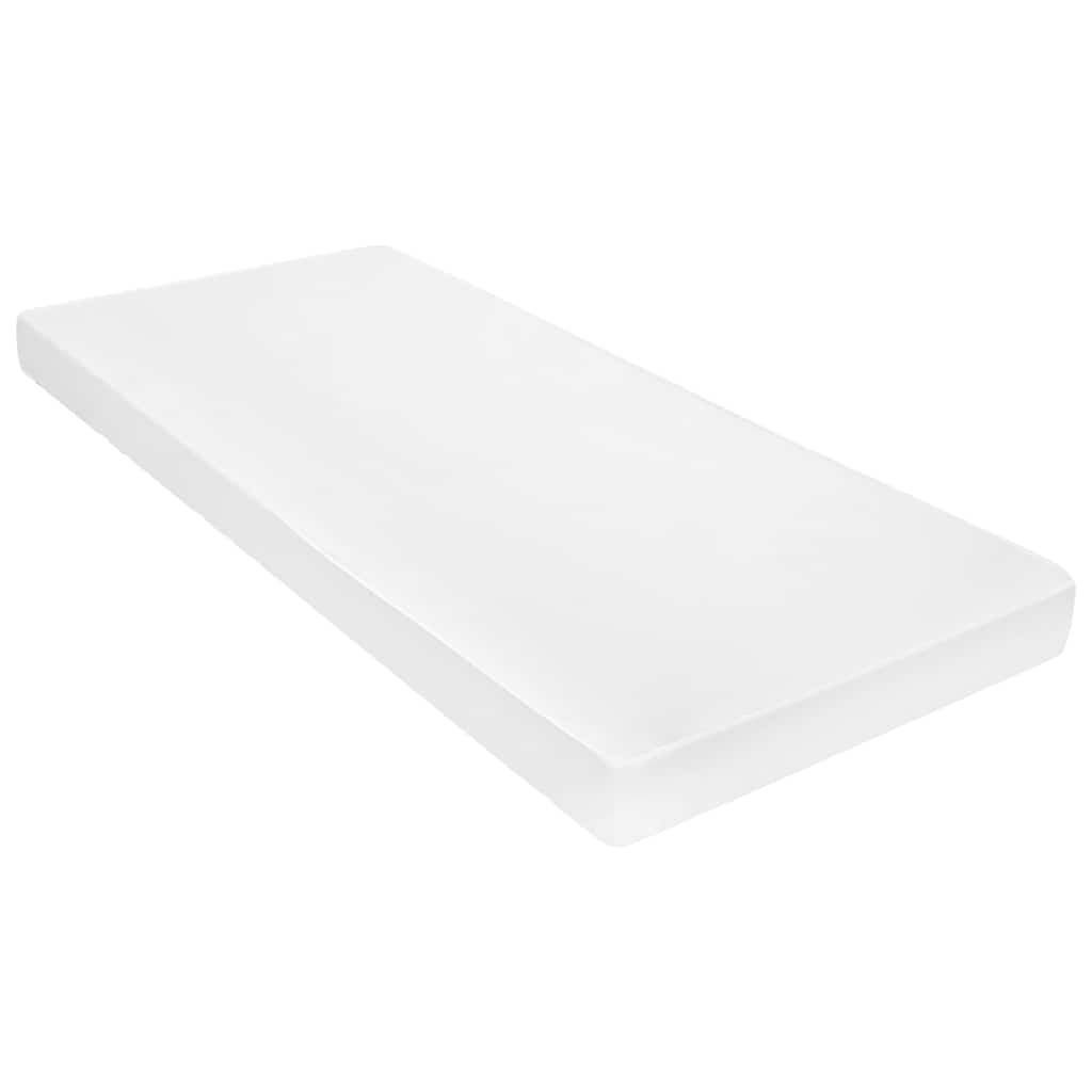 Madras 7 zoner pu-skum 10 cm h2 h3 - hvid, 90 x 200 cm, 1 - number 2.
