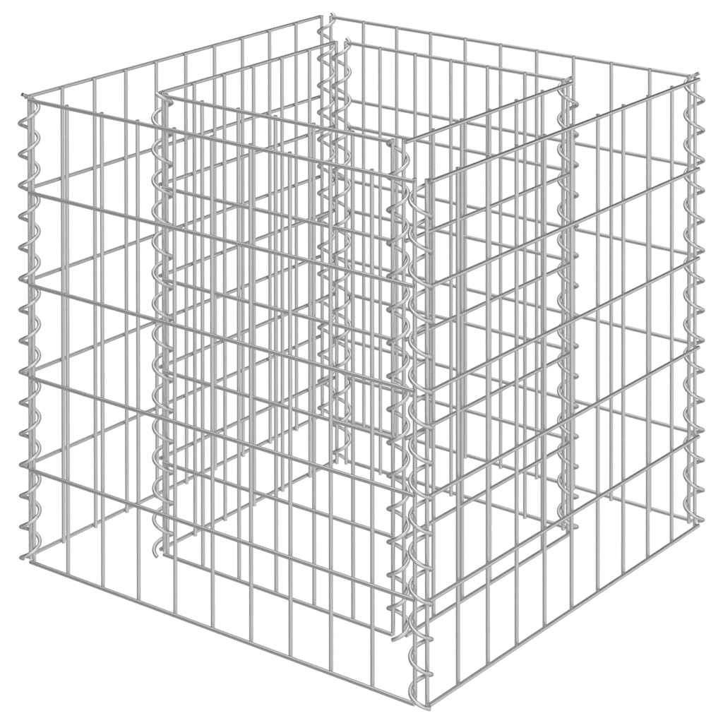Gabion raised bed galvanized steel - 540 x 50 x 50 cm, 1 - number 2.
