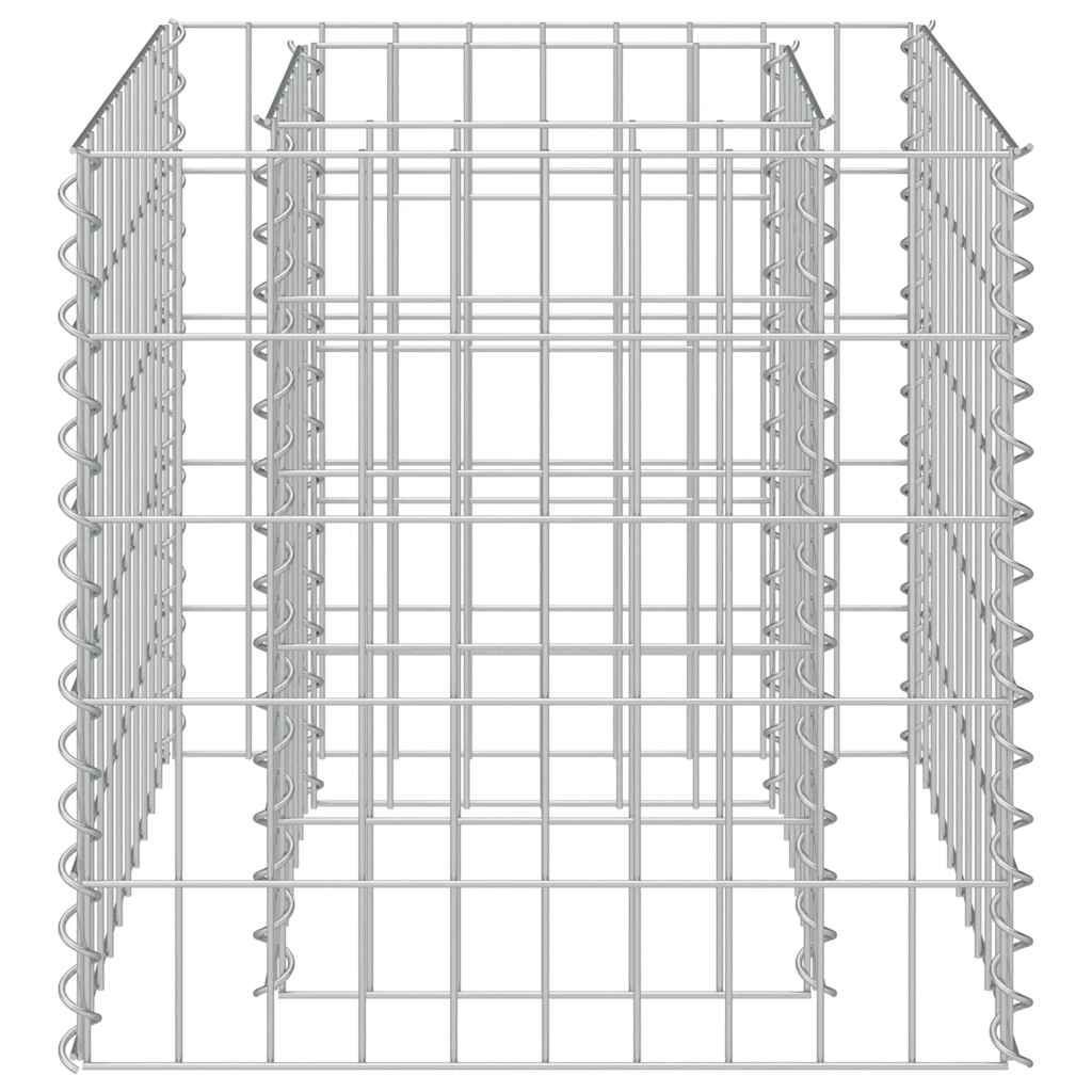 Gabion raised bed galvanized steel - 540 x 50 x 50 cm, 1 - number 5.