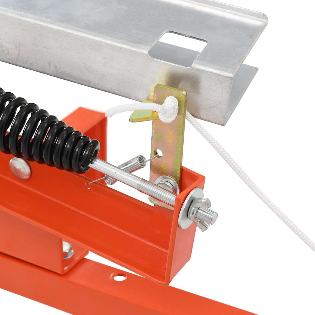 Lerduekaster stål - number 7.