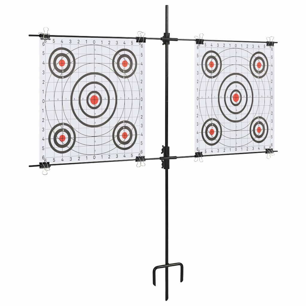 Målskivestativ med skydepapir 78x76 cm stål - number 1.