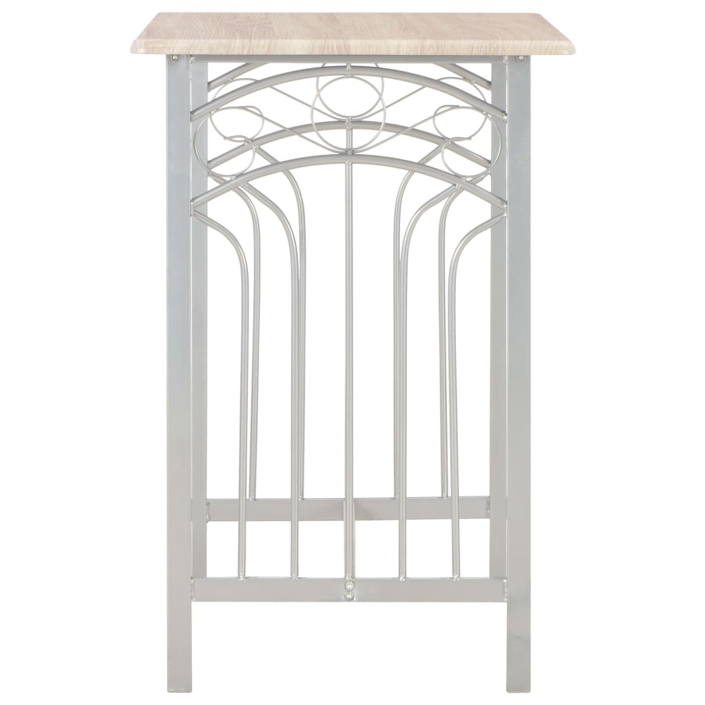 Barsæt i 3 dele træ og stål - number 4.