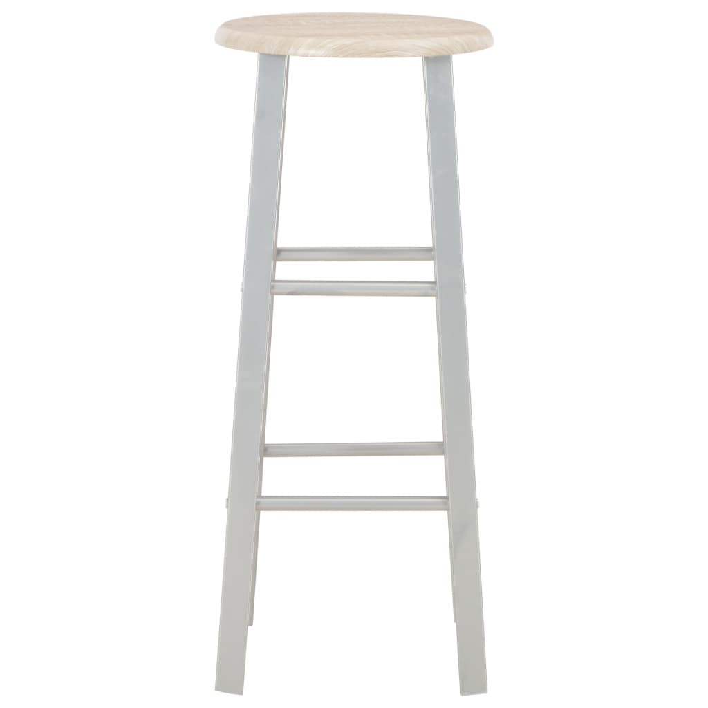 Barsæt i 3 dele træ og stål - number 7.