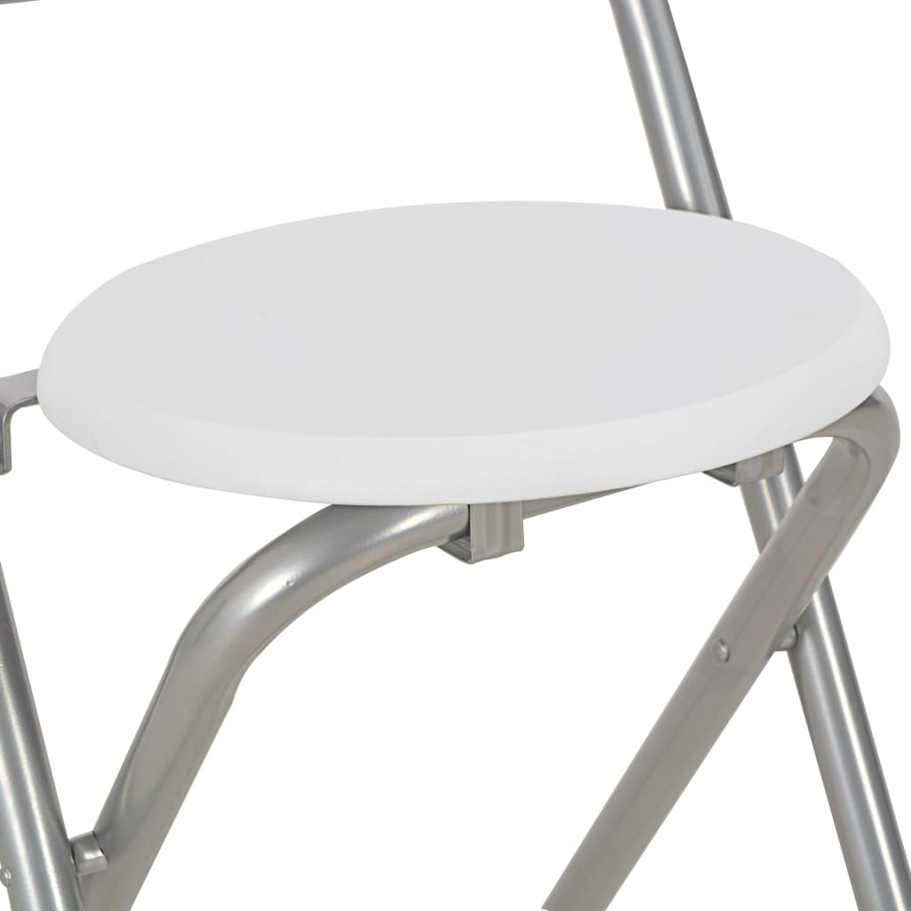 Barsæt dele med hylder træ og stål hvid - hvid og sølvfarvet, 3 - number 11.