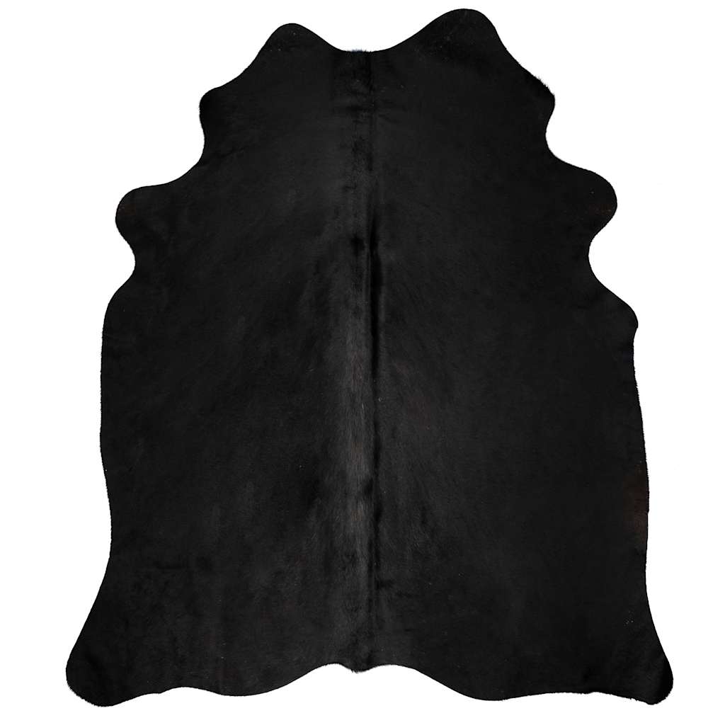 Carpet in genuine cowhide - black, 150 x 170 cm - number 2.