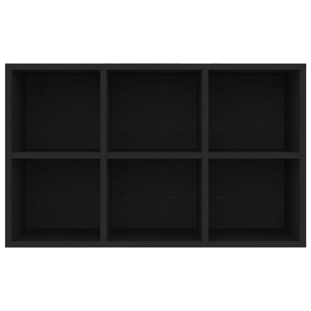 Regał/kredens 66x30x98 cm drewno klejone - czarny, 1, 98 cm, 66 cm - number 10.