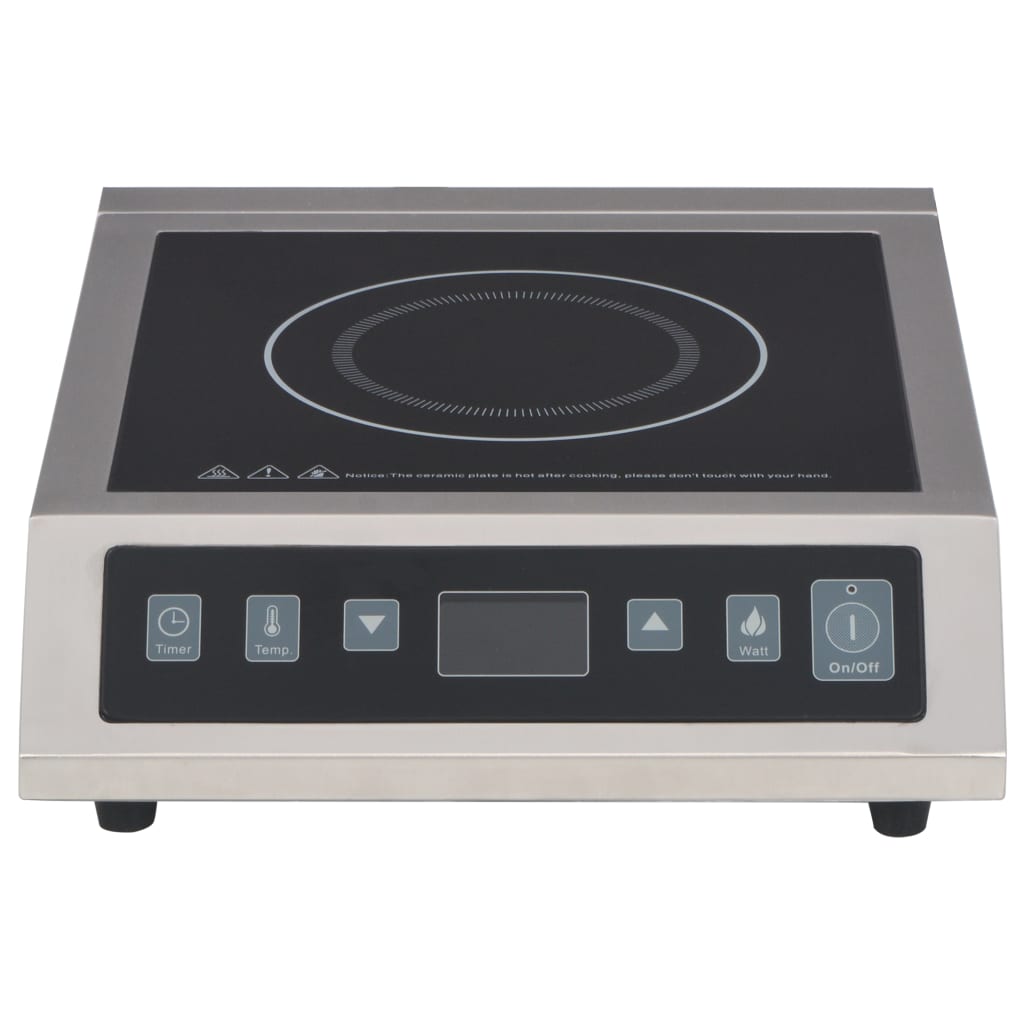 Electric induction hob with touch panel 3500 w - number 2.