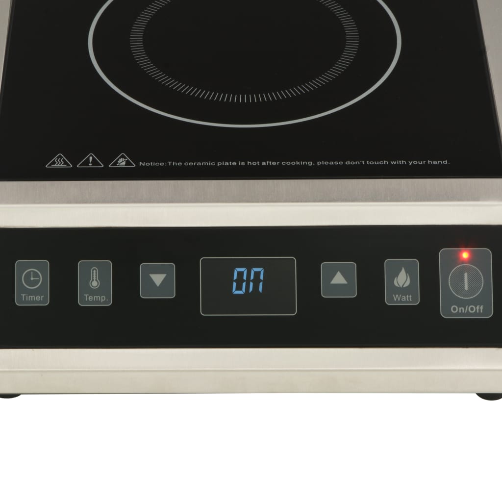 Electric induction hob with touch panel 3500 w - number 4.
